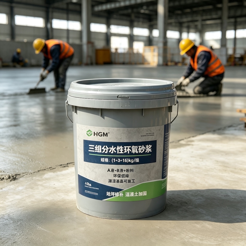 望奎三组份水性环氧砂浆